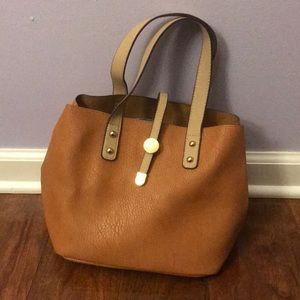 Small tan purse
